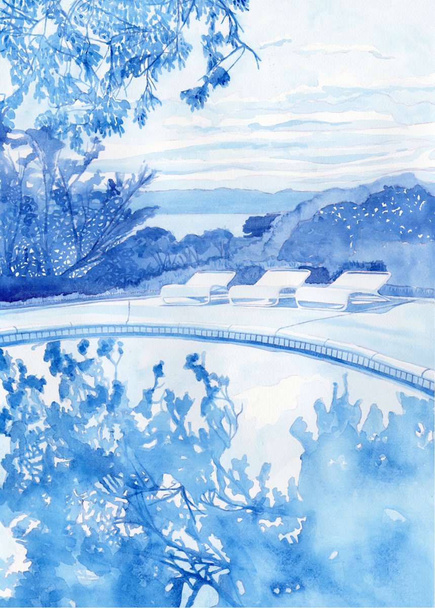 Phthalo Blue by Suzy Kopf 