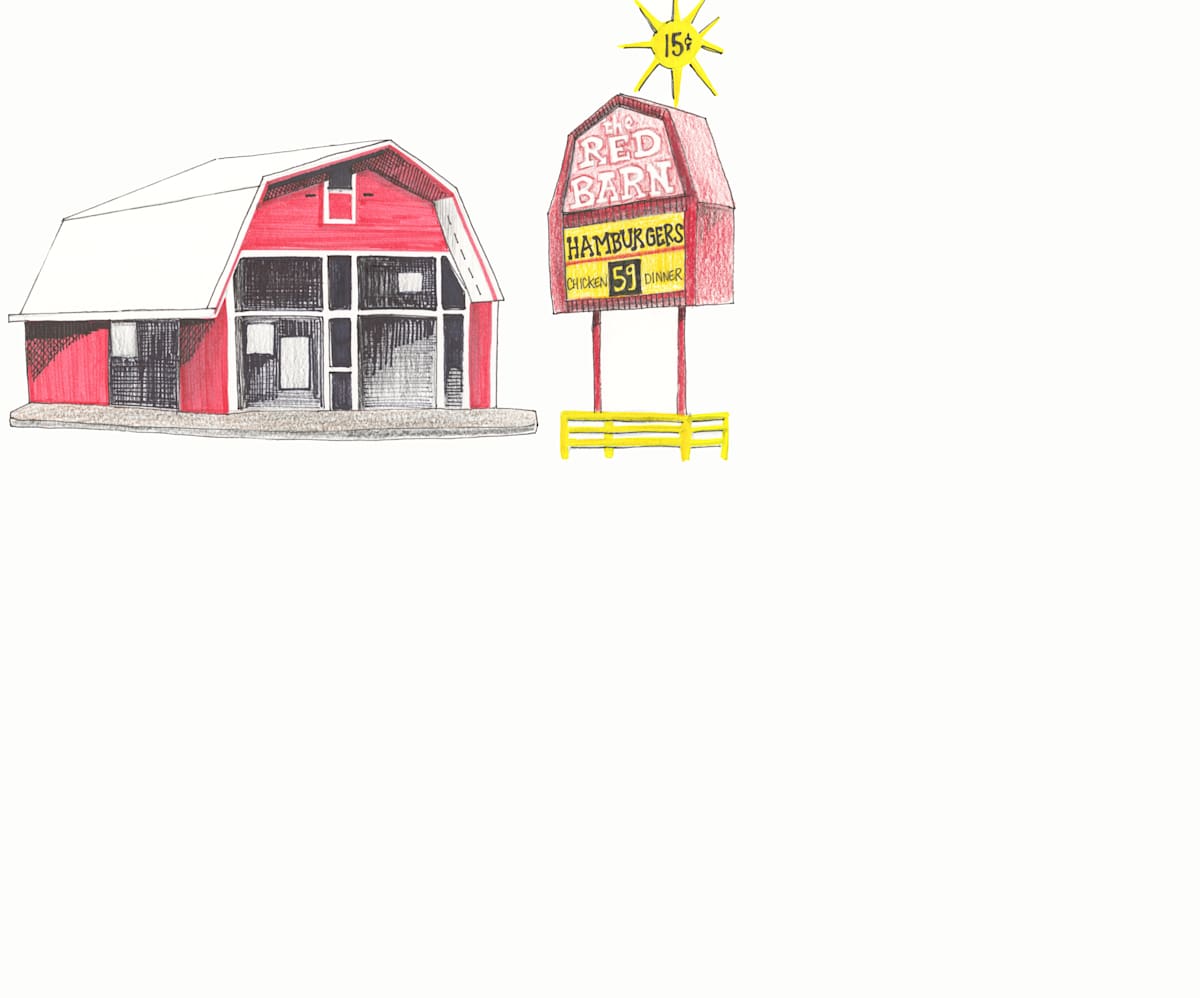 Red Barn by Suzy Kopf, Image 1.