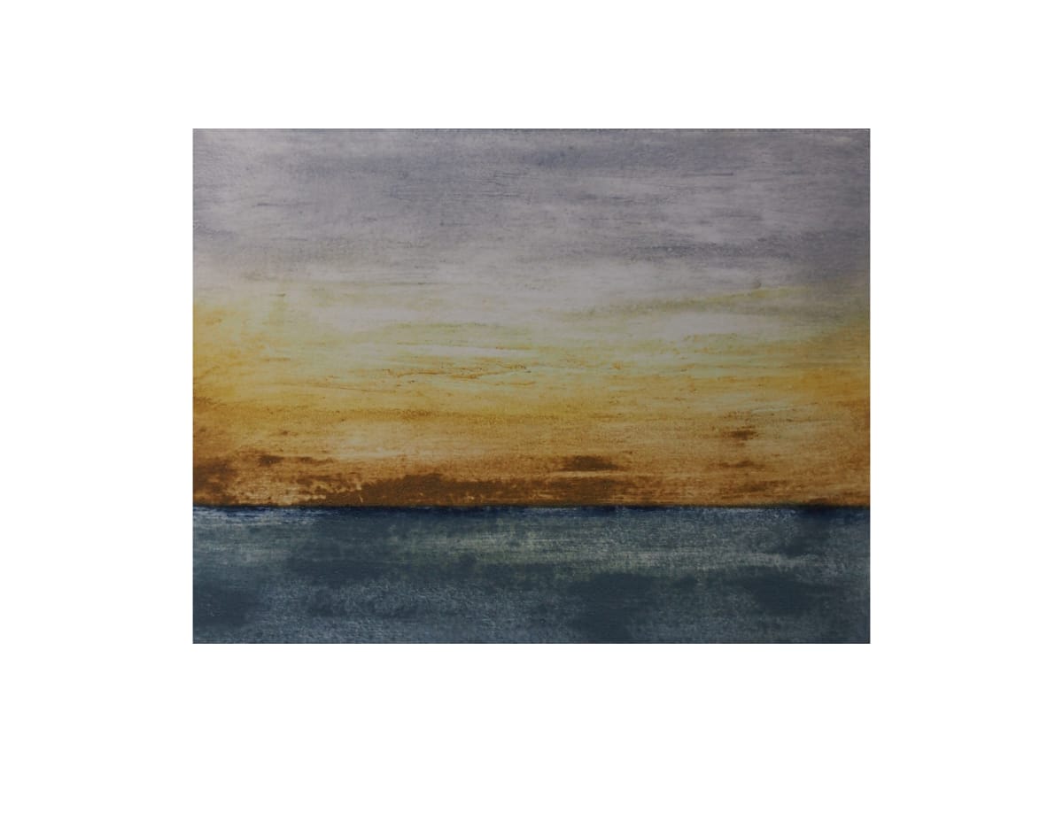 Horizon Scenes  - Channel Suite #1 by Claudia De Grandi  Image: Created from my watercolour studies of the English Channel, East Sussex view.