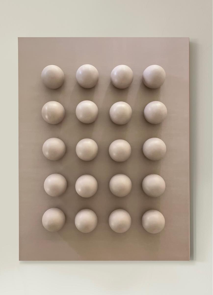 Gobstoppers No. 48 - Blanc Space Art by Tina Scepanovic 