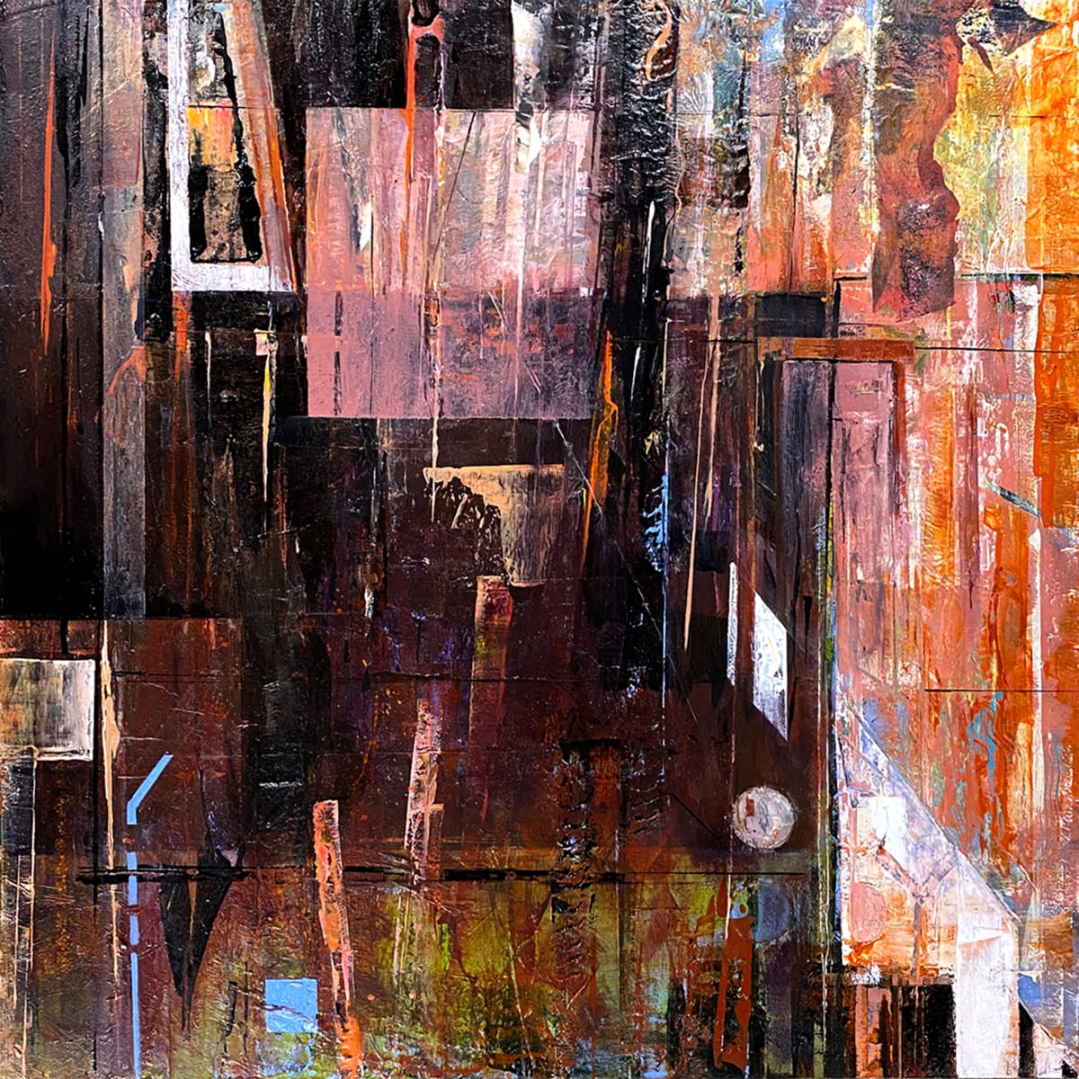 Parc André Citroën No. 20 by Chris Carter  Image: No. 20 - Parc André Citroën Series of 100 Drawings & Paintings