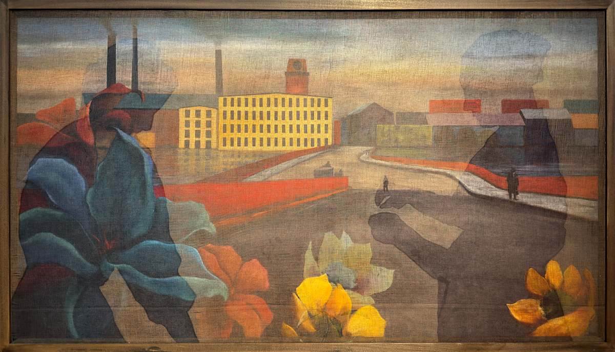 Flowers in the Factory by Deborah Baronas 