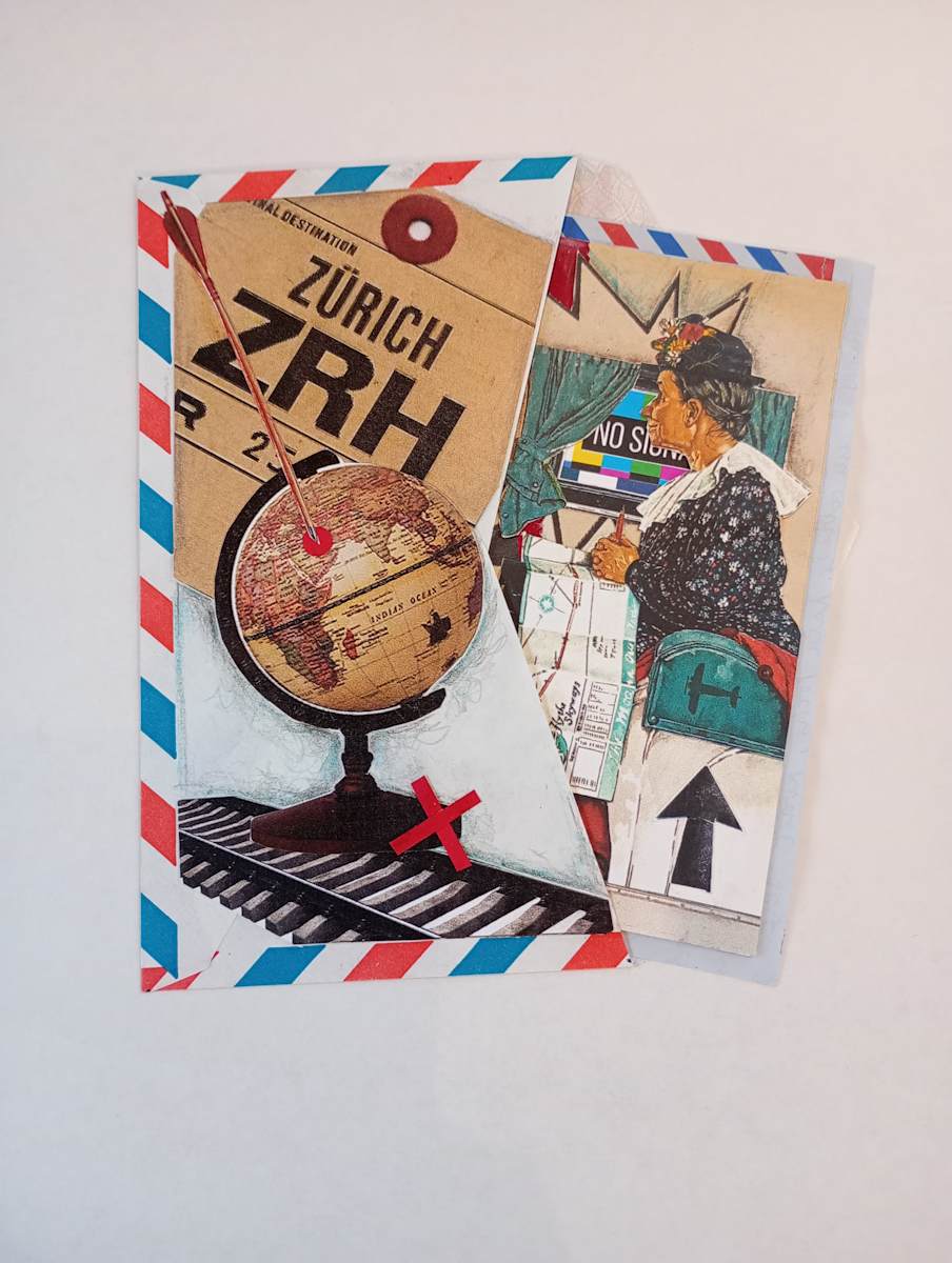 Sergio Artola, Clase turista by Da Silva Gallery / GALLERyLABS  Image: Clase turista (Tourist class) 15.5 x 16 cm
