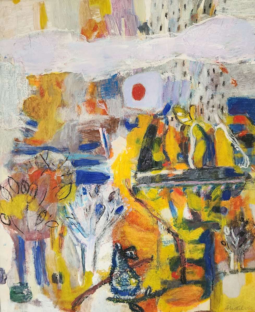 Anastasia Mastilovic, Sunset Pears by Da Silva Gallery / GALLERyLABS, Image 1.