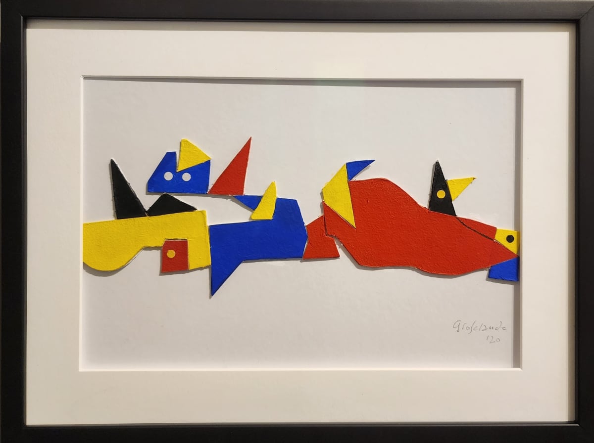 Luis Grosclaude, collage sobre carton by Da Silva Gallery/Gallerylabs, Image 3.