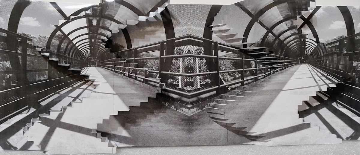 Liliana Antonow _ Parallel Words by Da Silva Gallery / GALLERyLABS  Image: Parallel Words, 2025
Edition: 1/5 + 1 P/A
Mirrored Digital Capture
