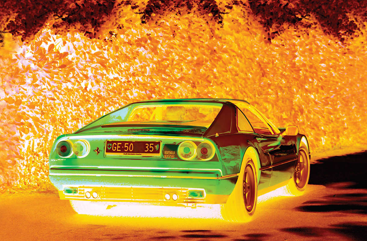 Henry von Wartenberg  FERRARI 328 GTS 1987	 2/10 + 2AP by Da Silva Gallery / GALLERyLABS 