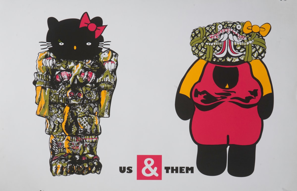 Miguel Trelles, Us & Them: Hello Coatli by Da Silva Gallery/Gallerylabs 
