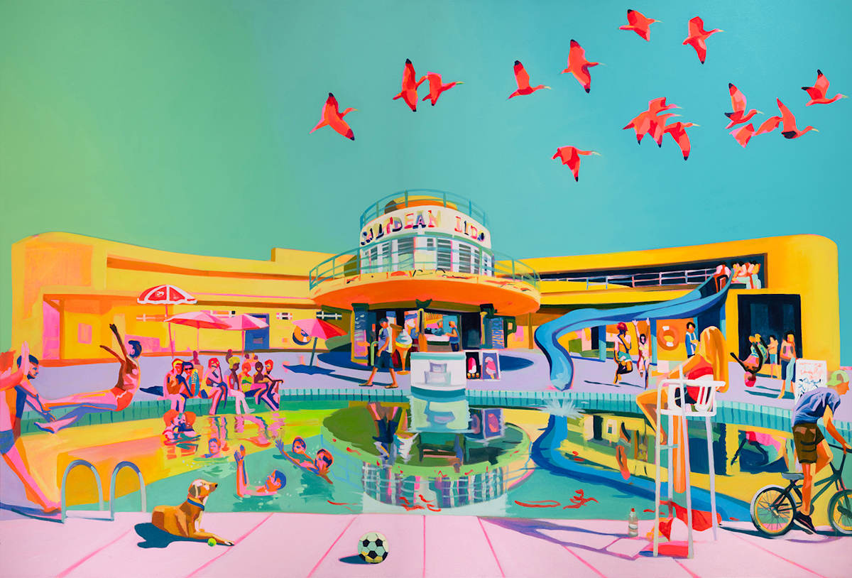 Ruth Mulvie, Breaking the Rules by Da Silva Gallery / GALLERyLABS 