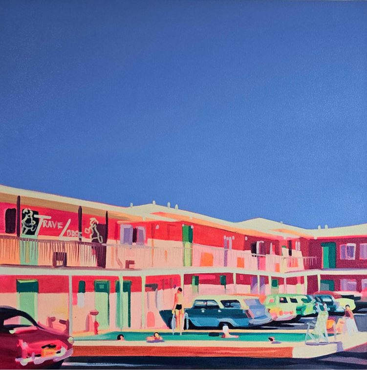 Ruth Mulvie, Travelodge by Da Silva Gallery/Gallerylabs 