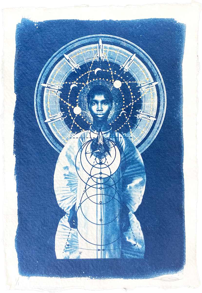 Chloe McCarrick, Charting Supersonic Frontiers (Ode to Christine Darden) by Da Silva Gallery / GALLERyLABS, Image 2.