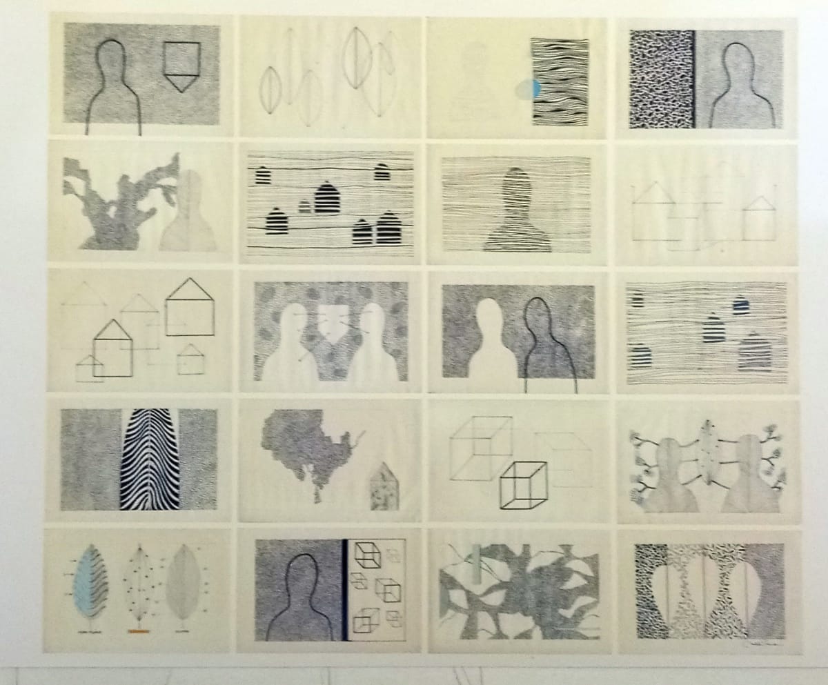 Nadia Yoma serie CICLO II by Da Silva Gallery/Gallerylabs  Image: Each drawing is sold individualy