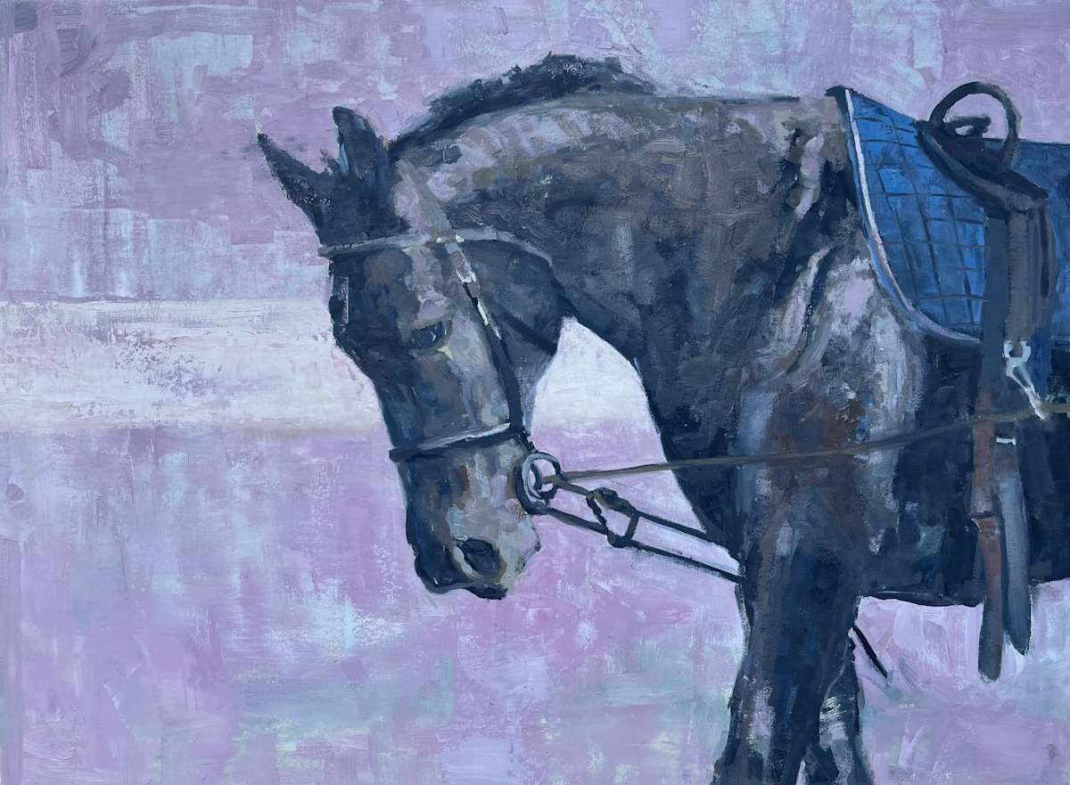 Brian K Stephens, Saddle a Stallion by Da Silva Gallery / GALLERyLABS 