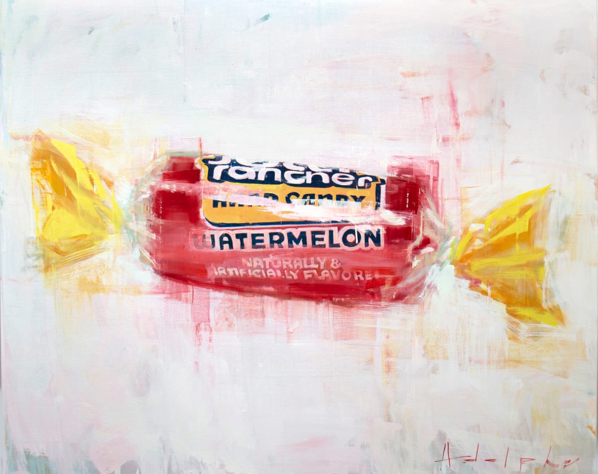 Joseph Adolphe:  Jolly Rancher/ Watermelon by Da Silva Gallery/Gallerylabs  Image: Jolly Rancher/ Watermelon 