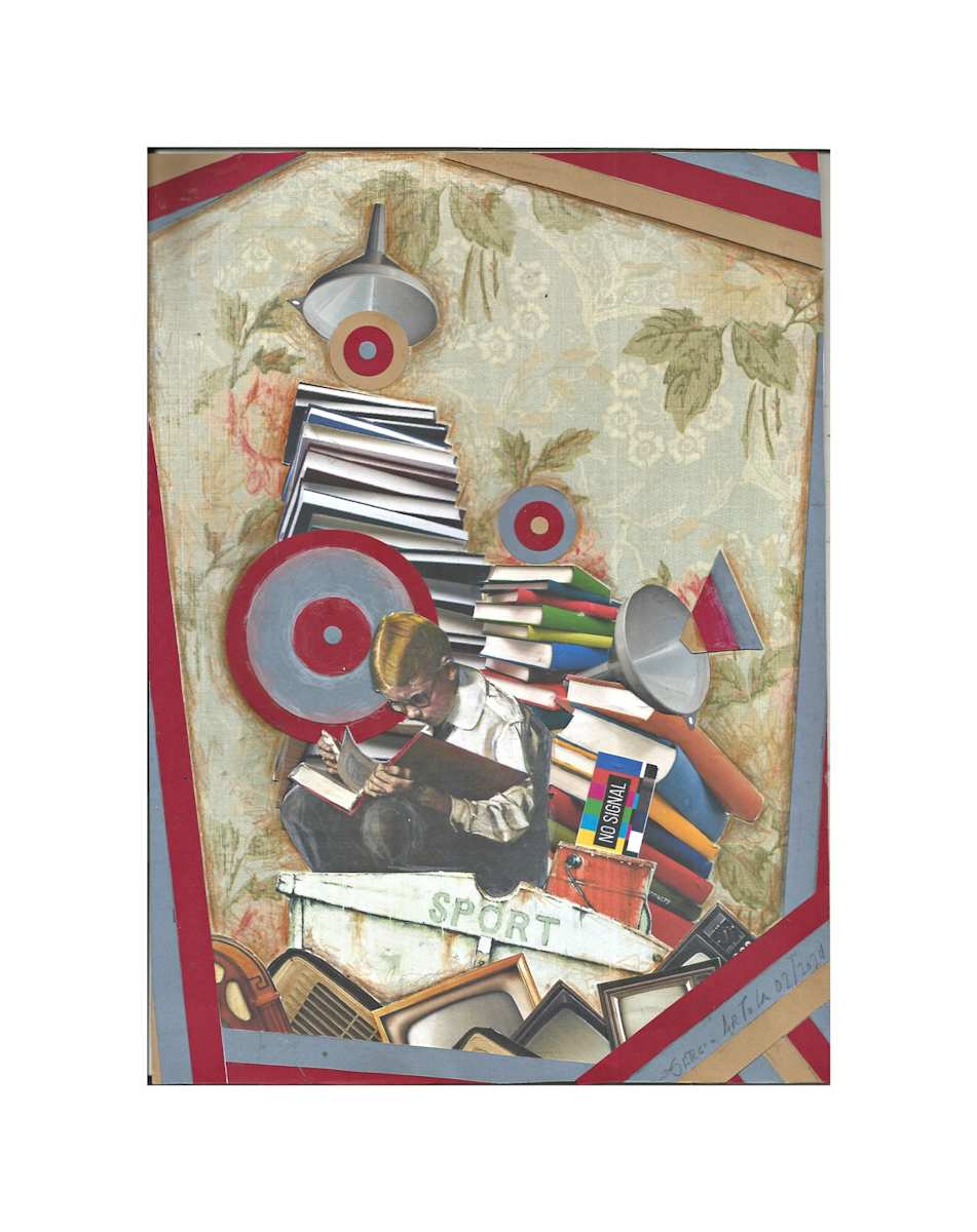 Sergio Artola, El Faro by Da Silva Gallery / GALLERyLABS  Image: El Faro (The Lighthouse) 39.5 x 31 cm