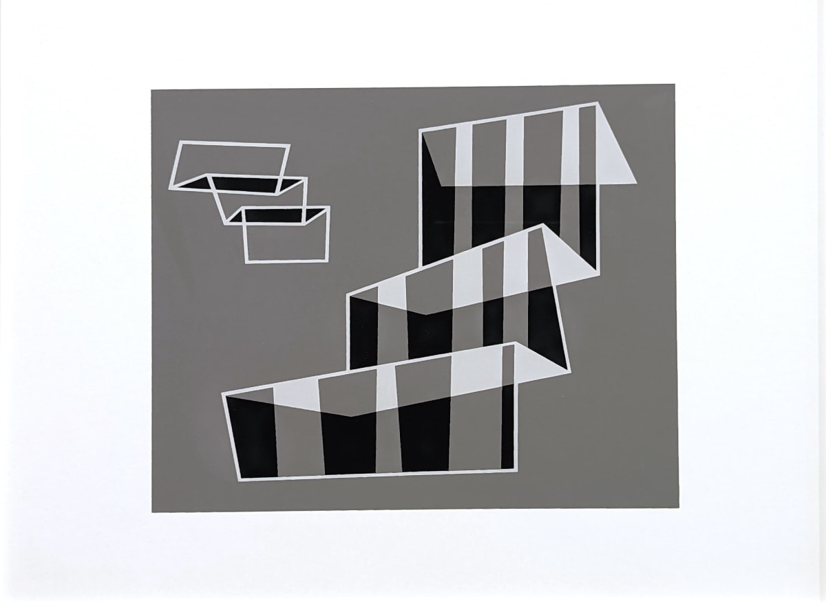 Josef Albers, Portfolio II/Folder I/Image A by Da Silva Gallery/Gallerylabs  Image: Series "Formulation: Articulation"
