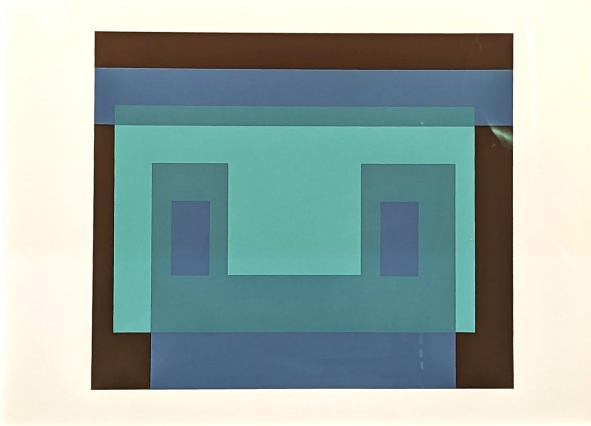 Josef Albers, Portfolio II/Folder IX/Image I by Da Silva Gallery/Gallerylabs 