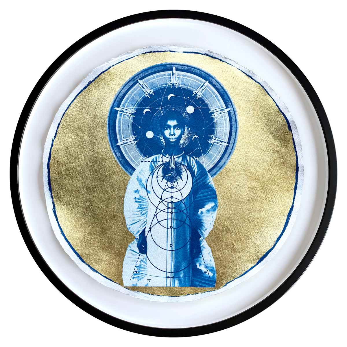 Chloe McCarrick, Golden Supersonic Echoes XL by Da Silva Gallery / GALLERyLABS, Image 1.