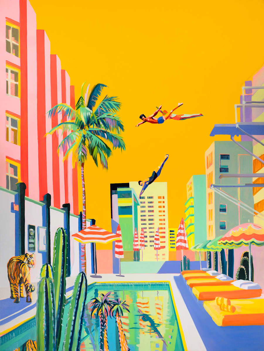 Ruth Mulvie, Night In Madrid by Da Silva Gallery / GALLERyLABS, Image 1.