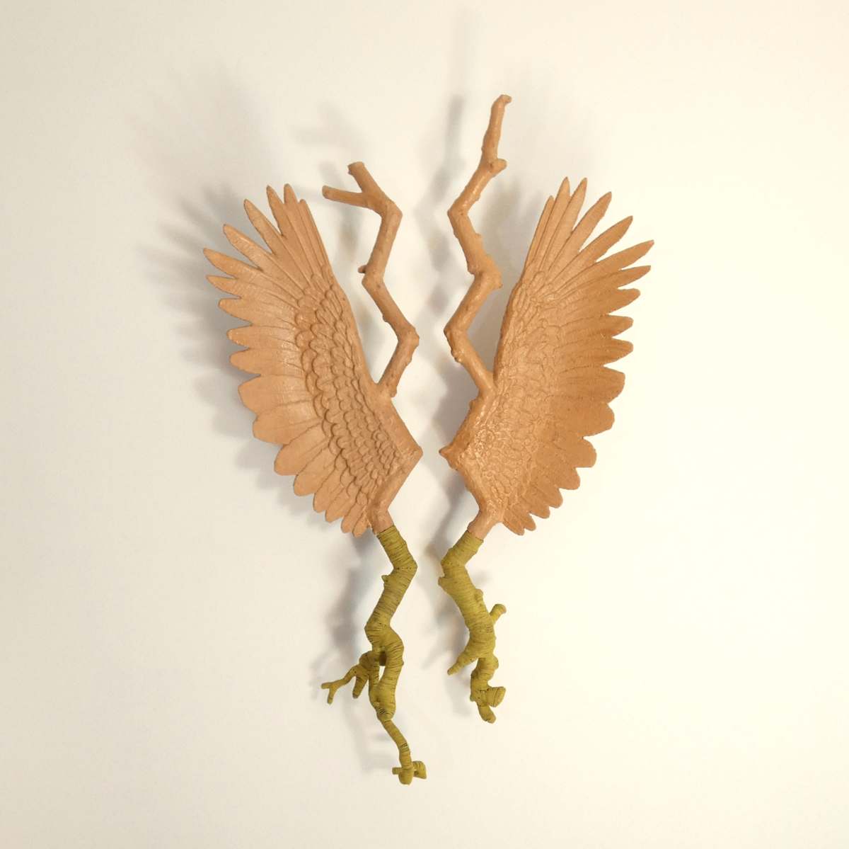 Joaquin Ponzinibbio _ Poder Visionario by Da Silva Gallery / GALLERyLABS  Image: Poder Visionario
Mixed media: wood, resin, clay, and chaguar with vegetable dyes.