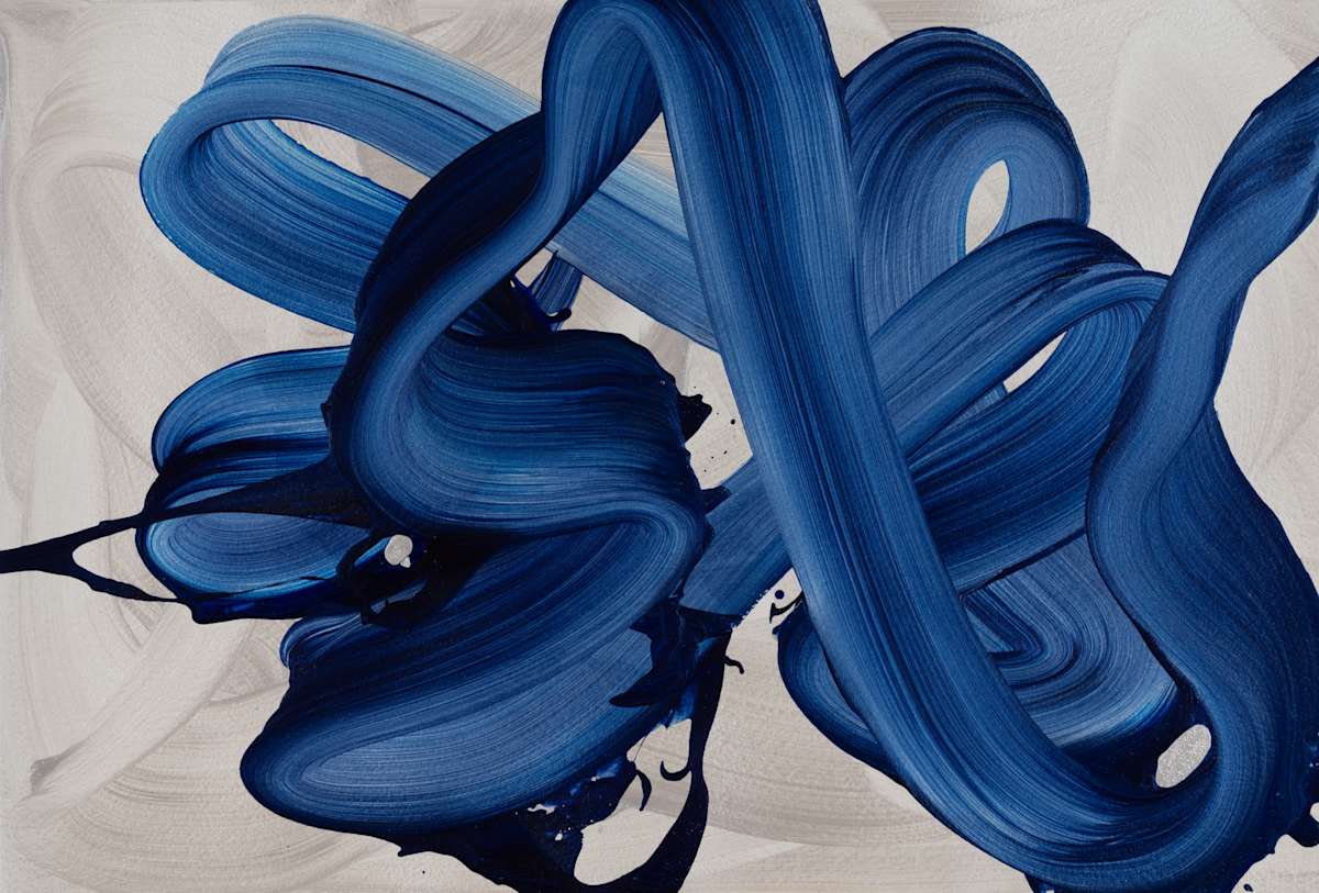 Alex Voinea, # 1577 Acrylic on Paper by Da Silva Gallery / GALLERyLABS, Image 1.