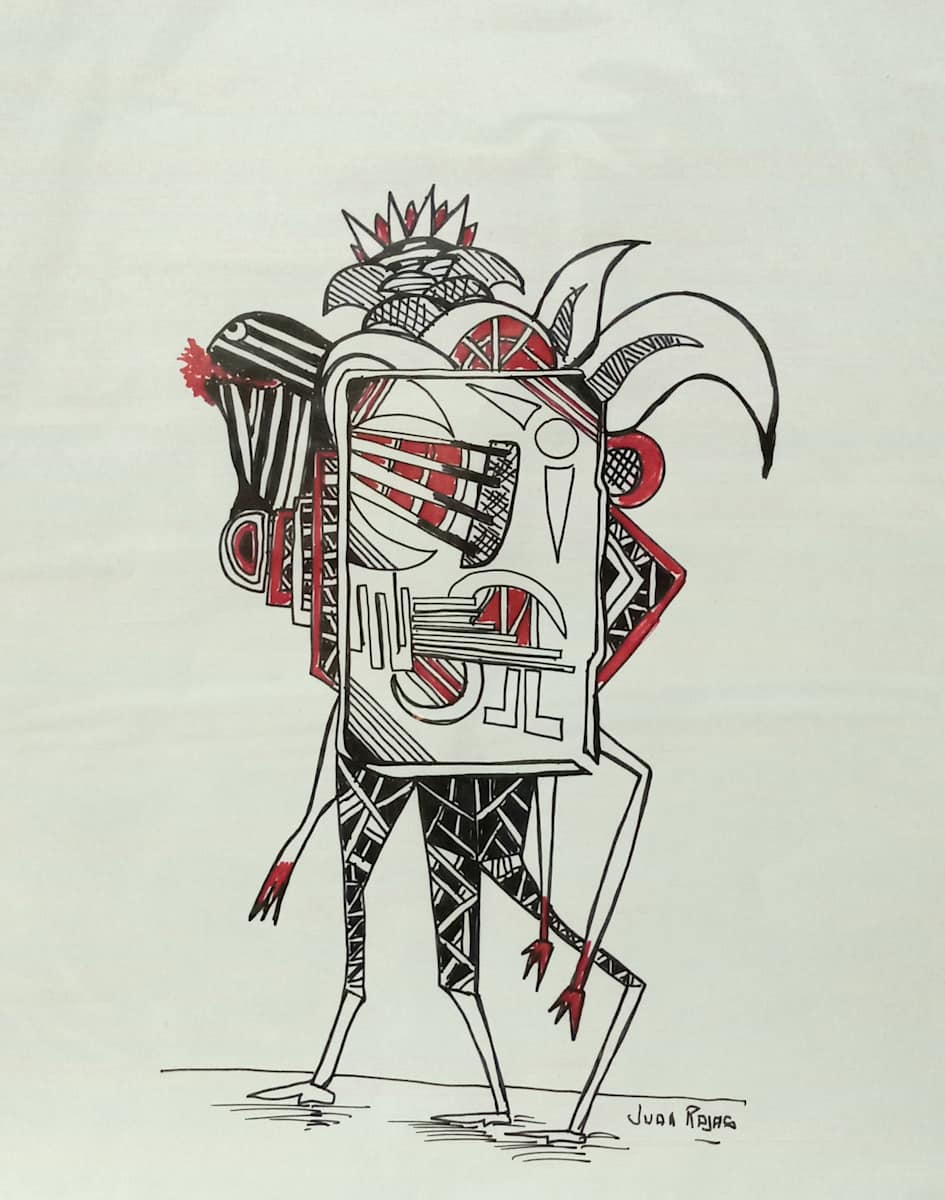 Pepo Rojas by Da Silva Gallery / GALLERyLABS  Image:   For approximately twenty years he has worked on the symbology of native peoples, as a search for our own identity that sews the entire American continent.