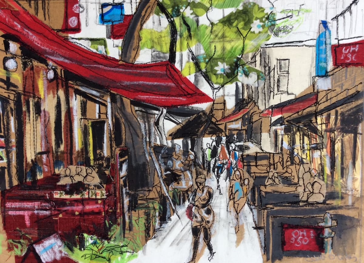 Hardware Lane, Melbourne by Juliet D Collins 