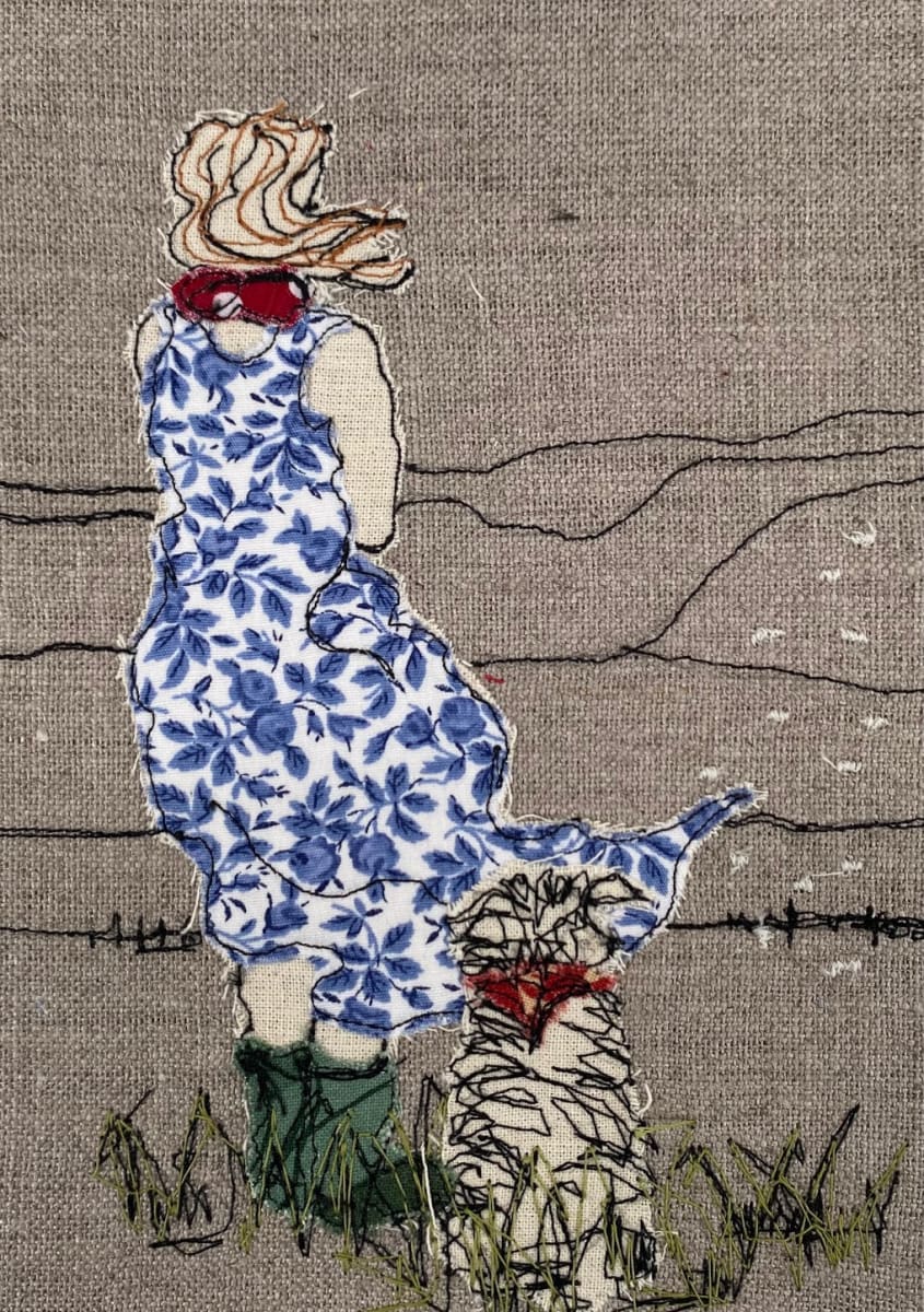 Shepherdess Thread Sketch by Juliet D Collins, Image 1.