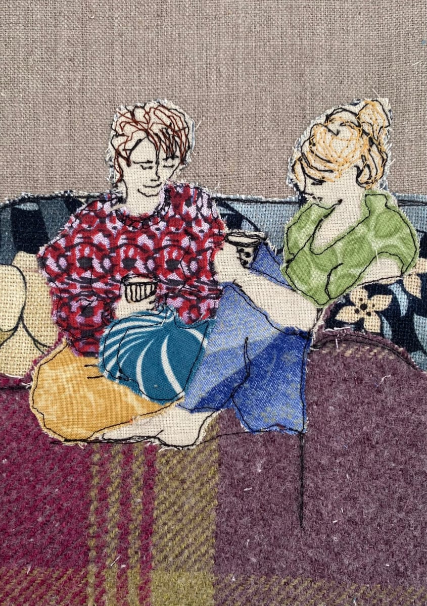 Friendship Thread Sketch by Juliet D Collins, Image 1.