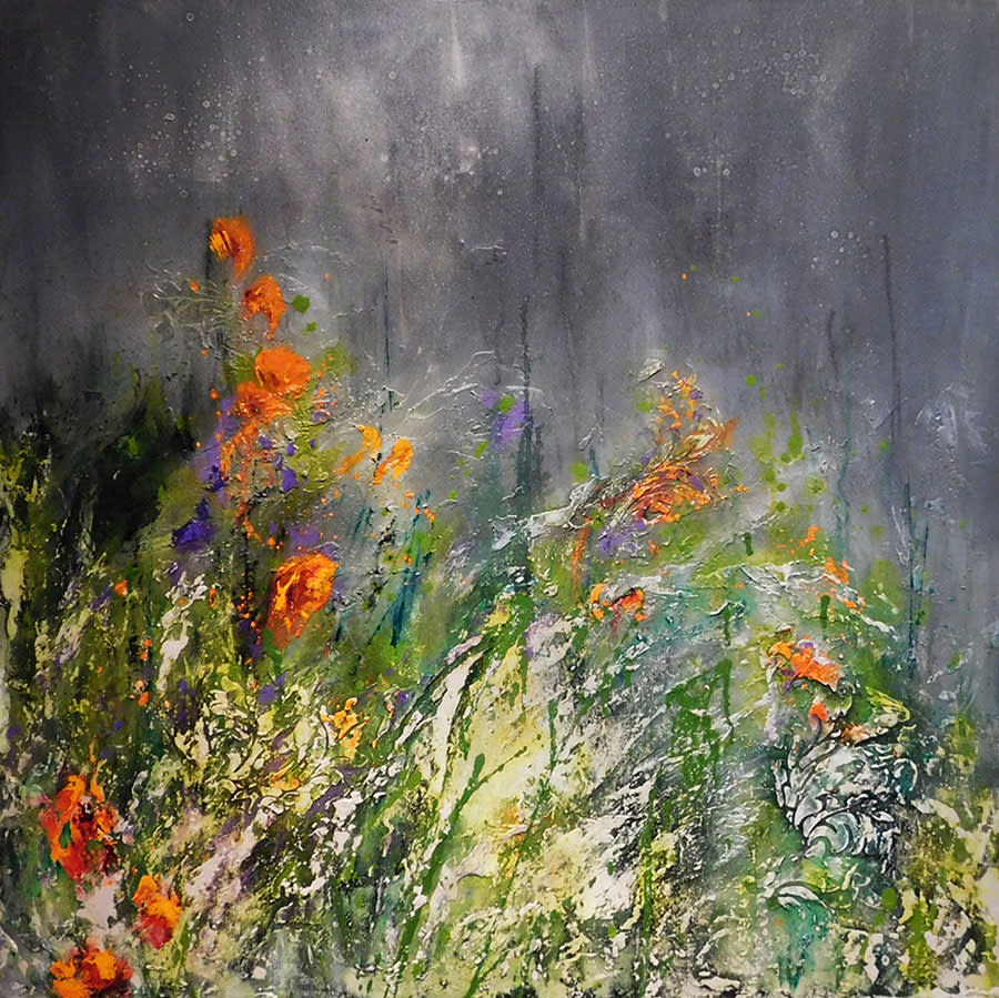 Garden Mist by Julie Anna Lewis 