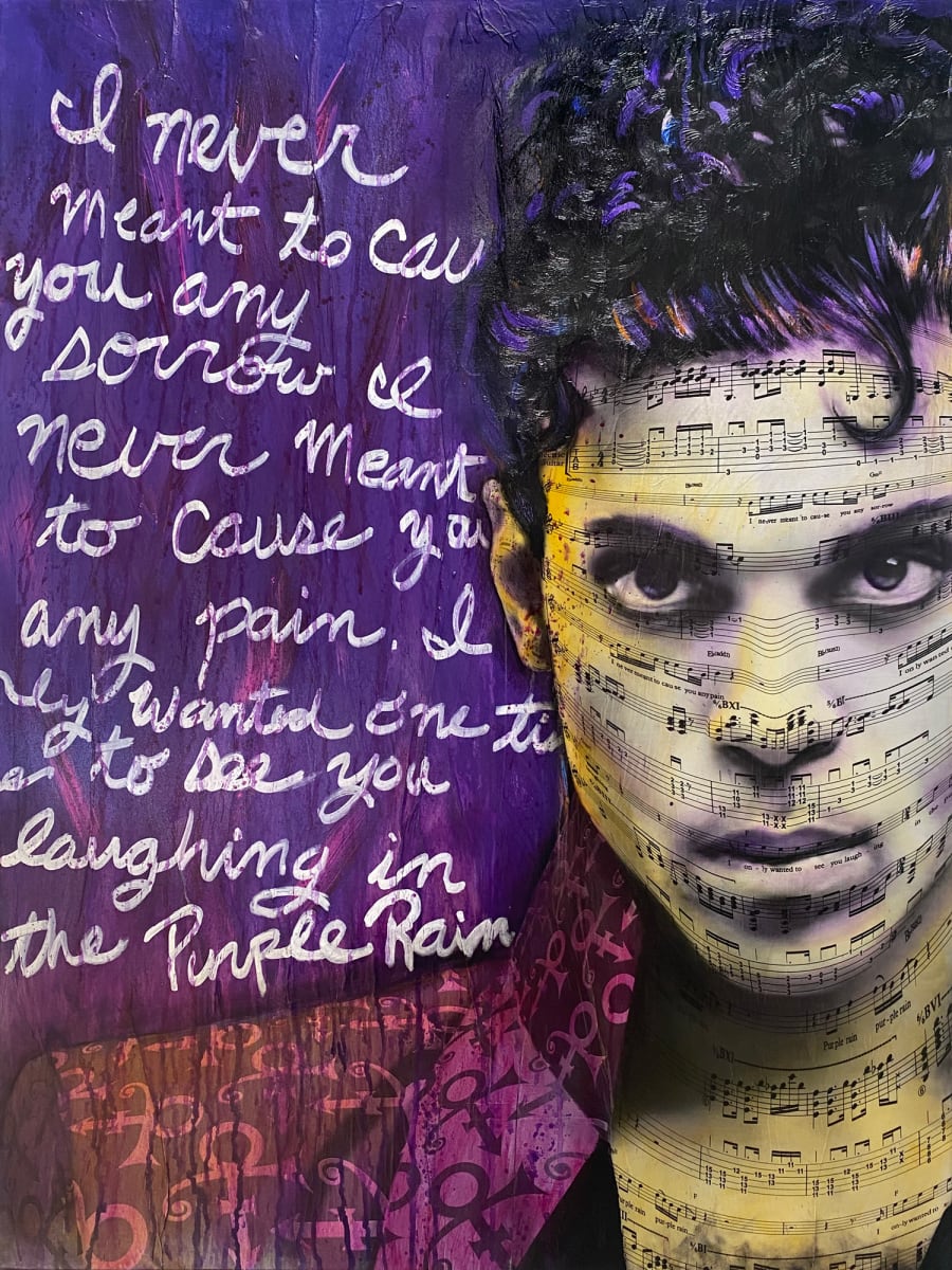 Purple Rain by Julie Anna Lewis 