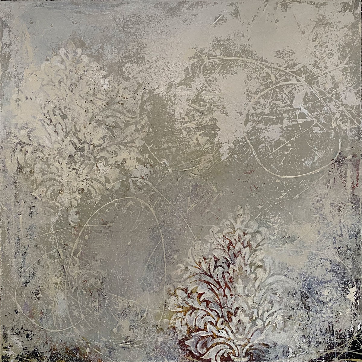 Tangled by Julie Anna Lewis  Image: Tangled, 36"x36"