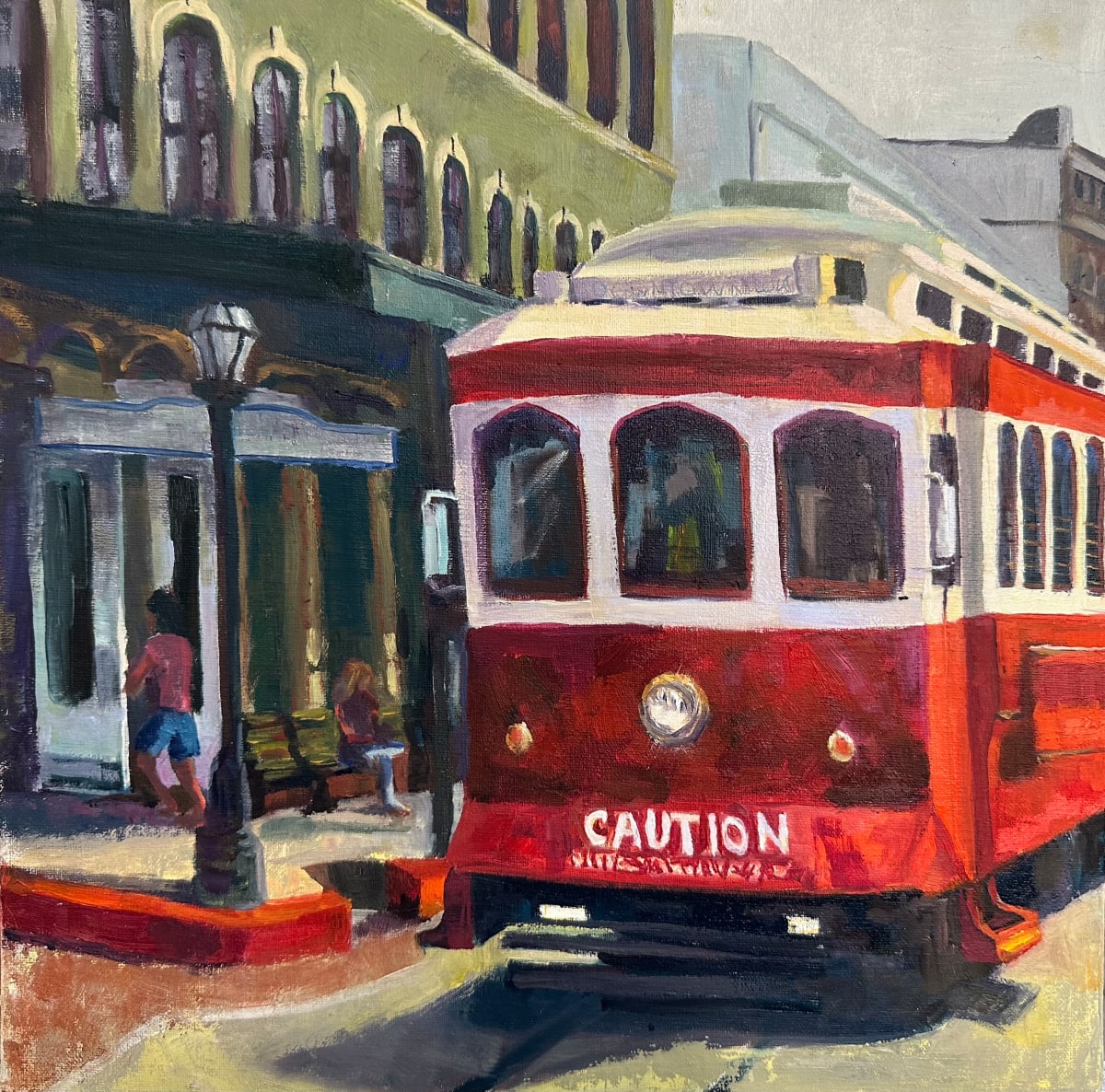 Trolley by susan tyler  Image: The trolleys are back!