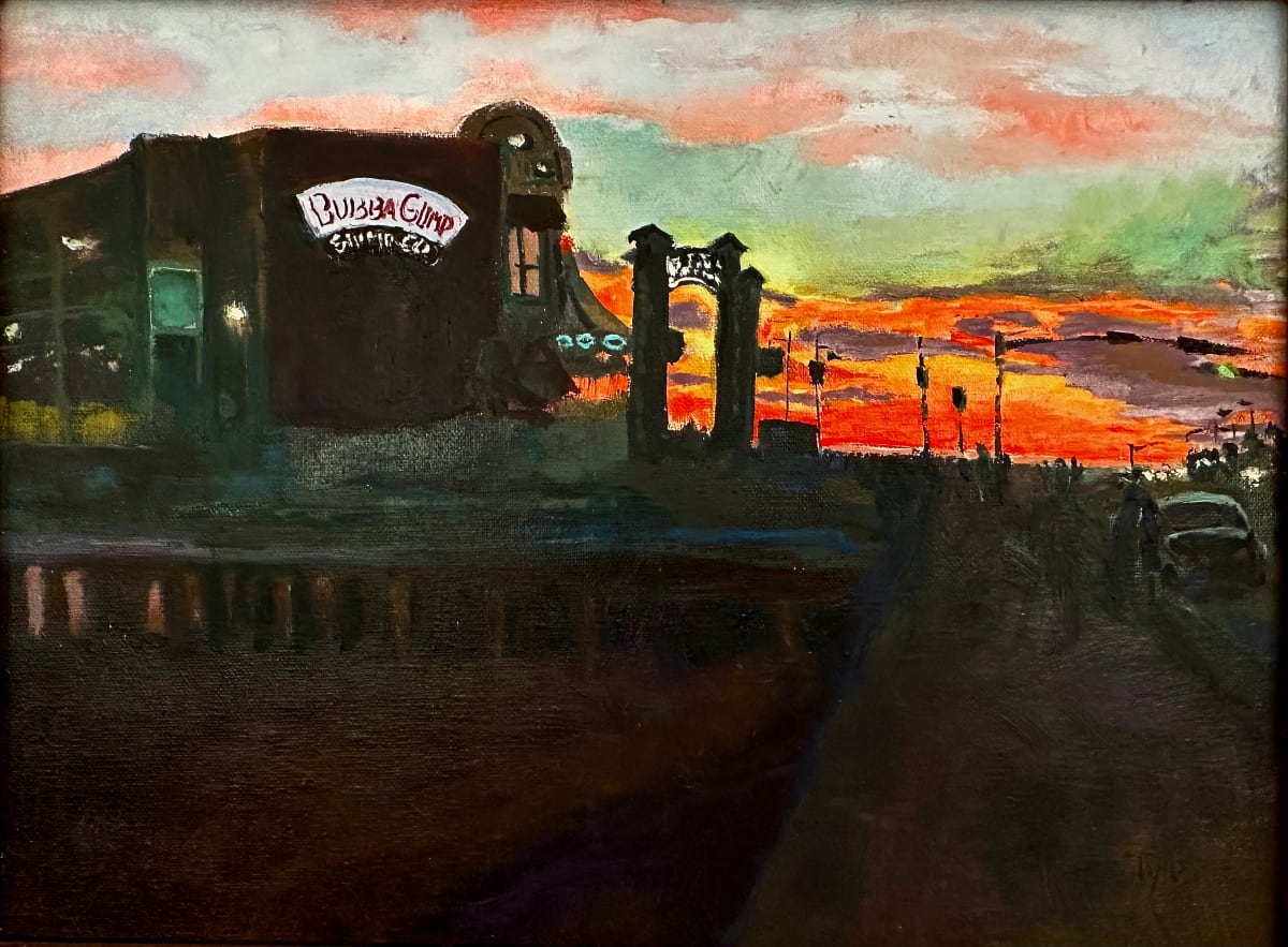 Bubba Gump by susan tyler  Image: There is nothing more spectacular that sunset on the strand