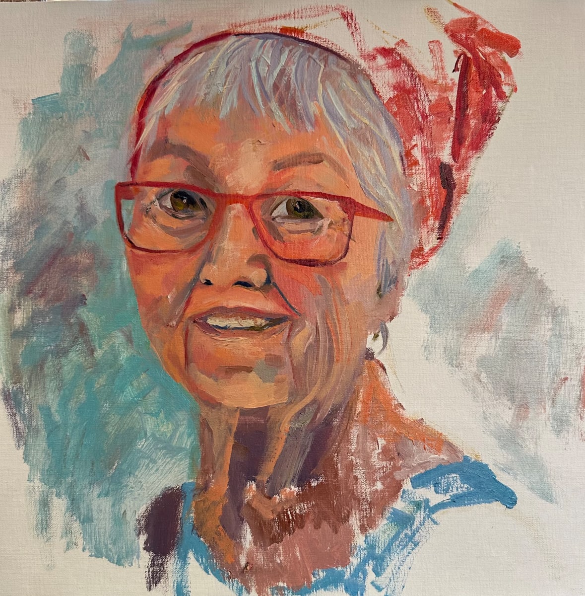 Susan 2023 by susan tyler  Image: self portrait, age 79.