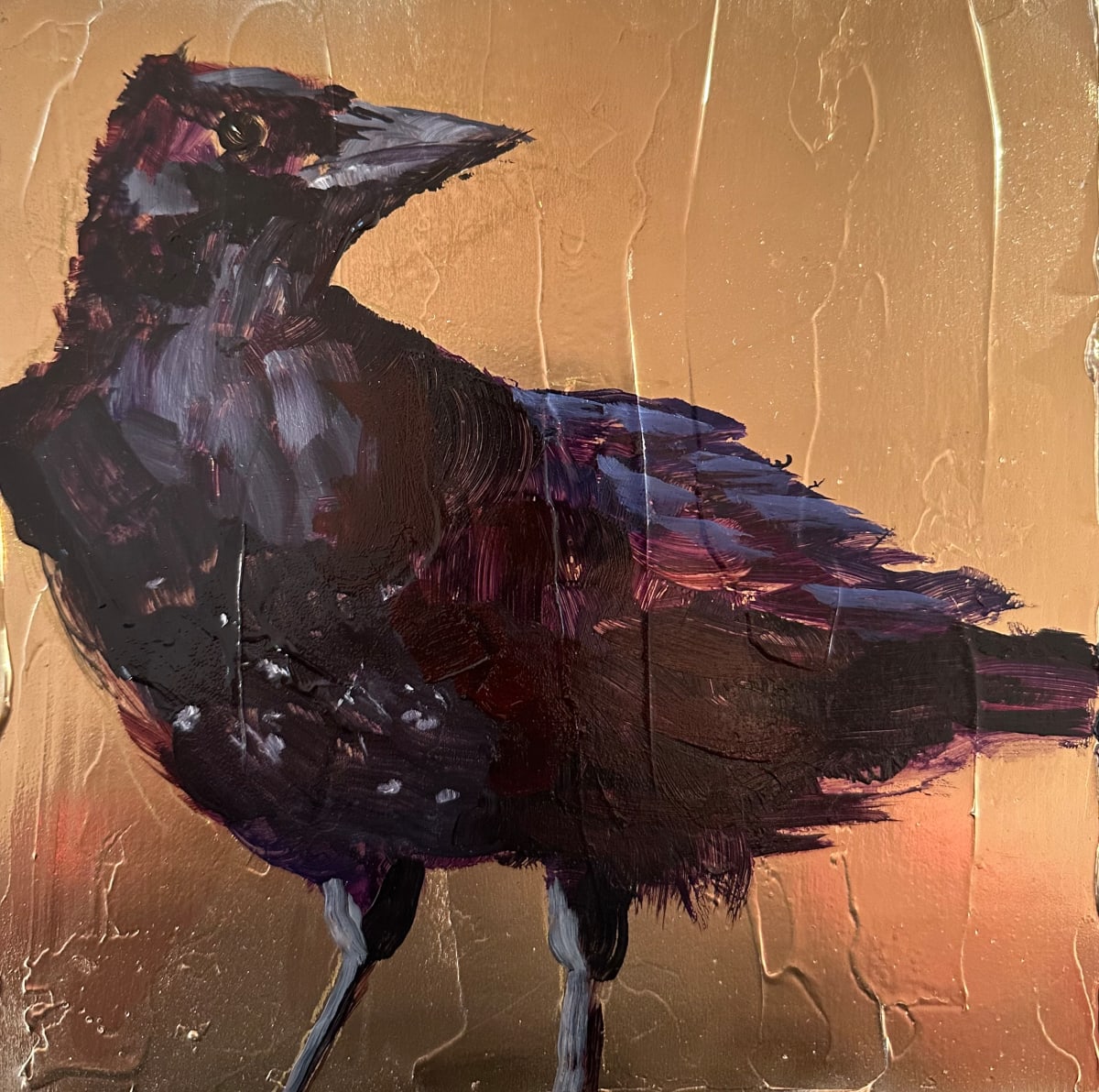 The Crow by susan tyler  Image: one of the wonderful crows from Cuvee"