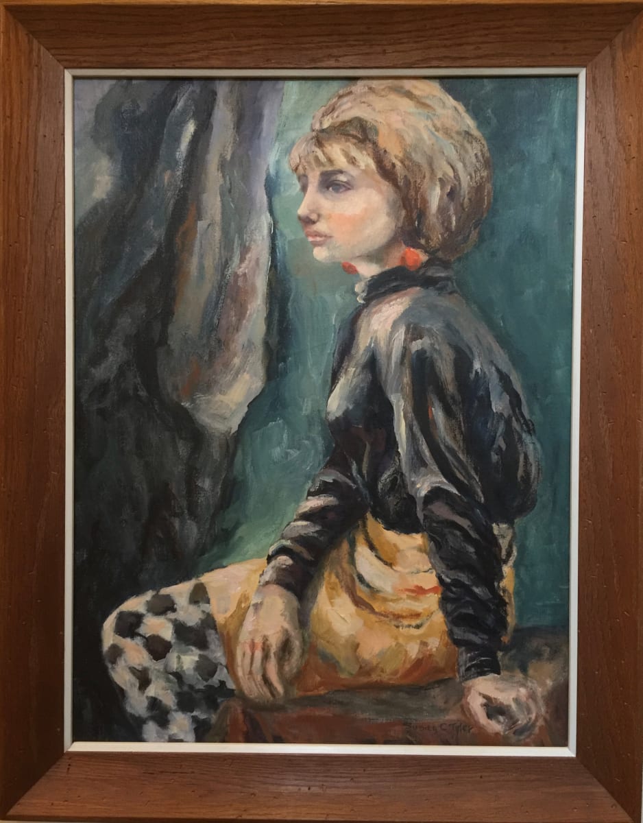 Pose by susan tyler  Image: I painted this model in the Studio at Sam Houston. 