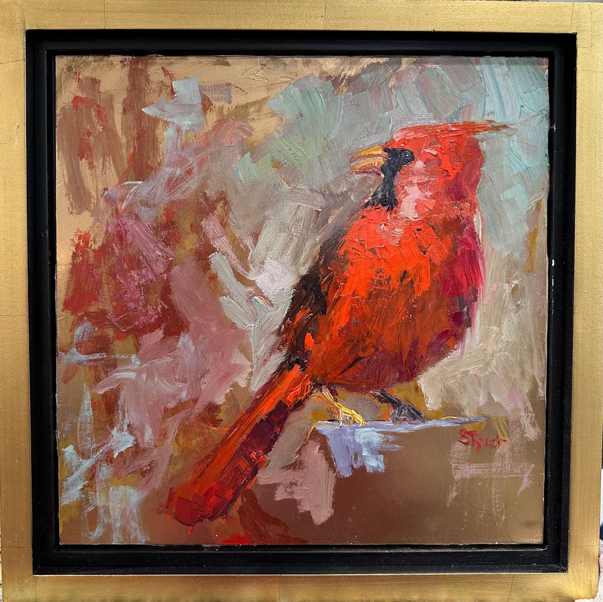 At the Feeder by susan tyler  Image: We are so lucky to have these majestic birds with us .