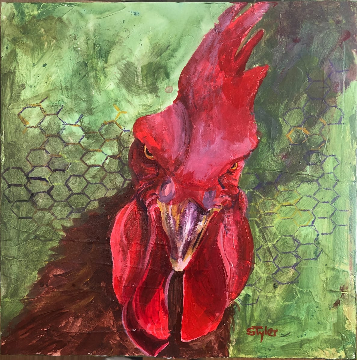 Just call me Mister by susan tyler  Image: Roosters are always in charge. 