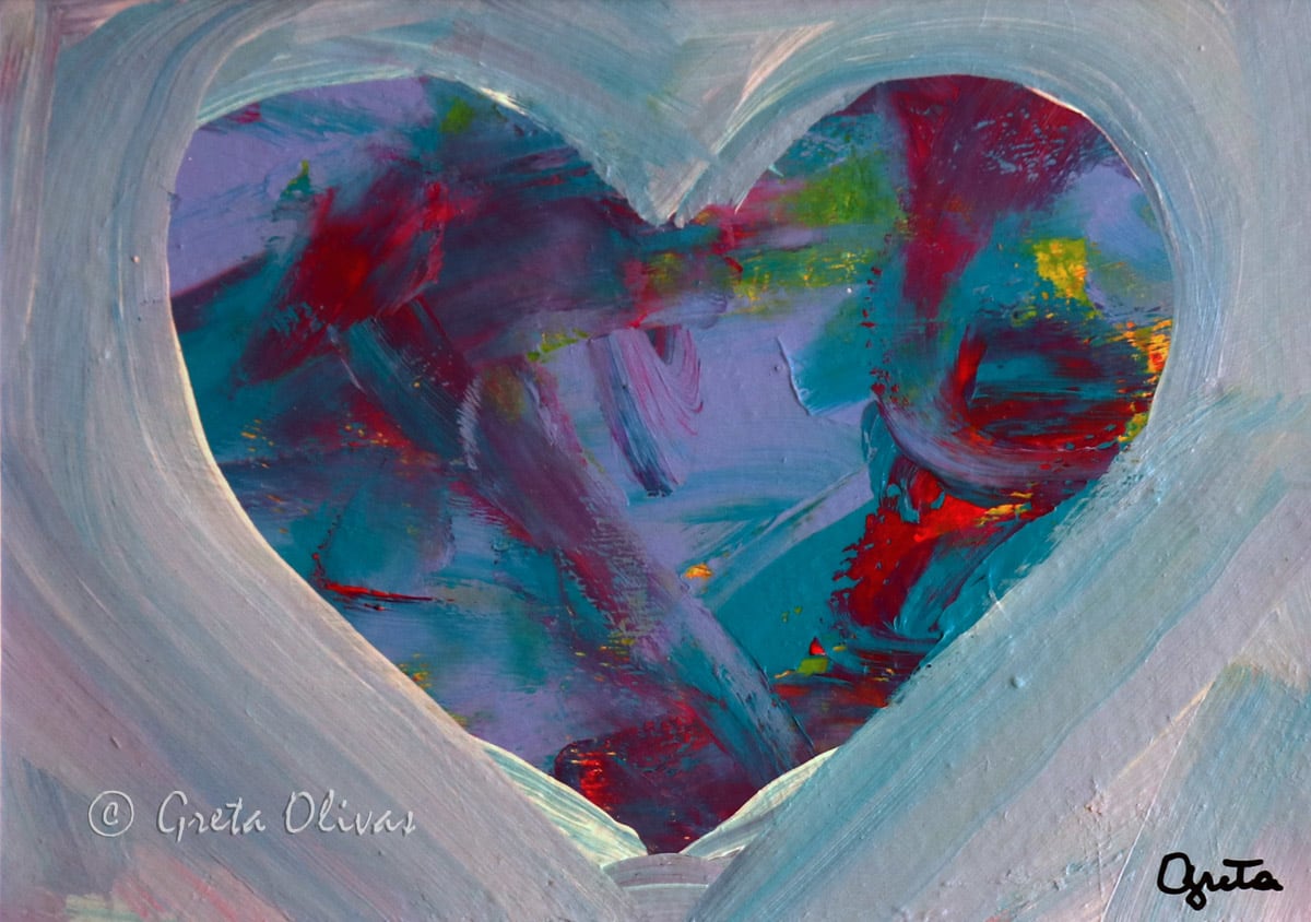 Magic Heart #3- Framed by Greta Olivas, Image 1.