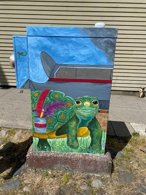 The Tortoise and The Hare by Carol Hendrix, Mary Hendrix, Image 1.