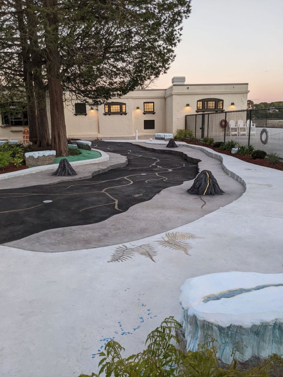 "Layers of Time" Splash Pad by Louis Chinn Huameng Yu 