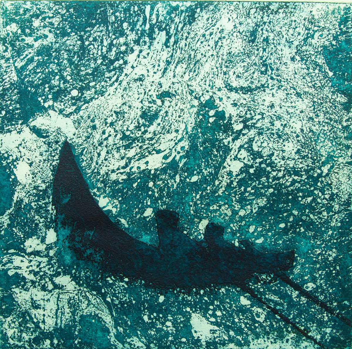 Ag Streachailt by Pamela de Brí  Image: Fine Art Print 