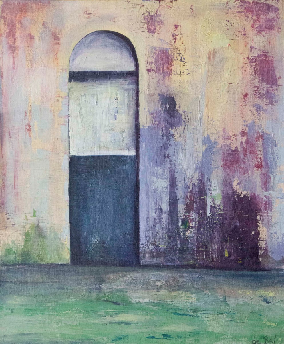 These Walls Will Talk by Pamela de Brí  Image: Oil on Canvas, Framed