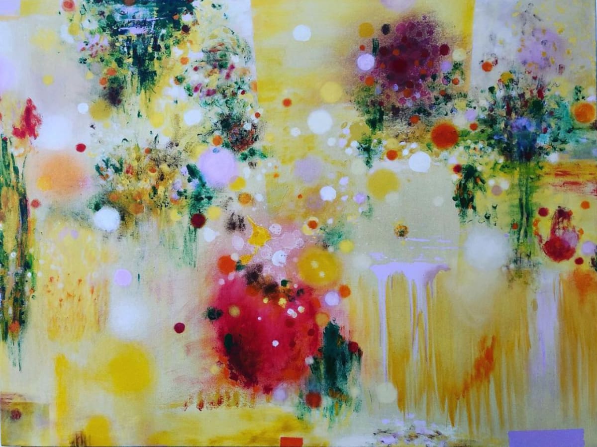 Yellow Garden by Ron Trujillo 