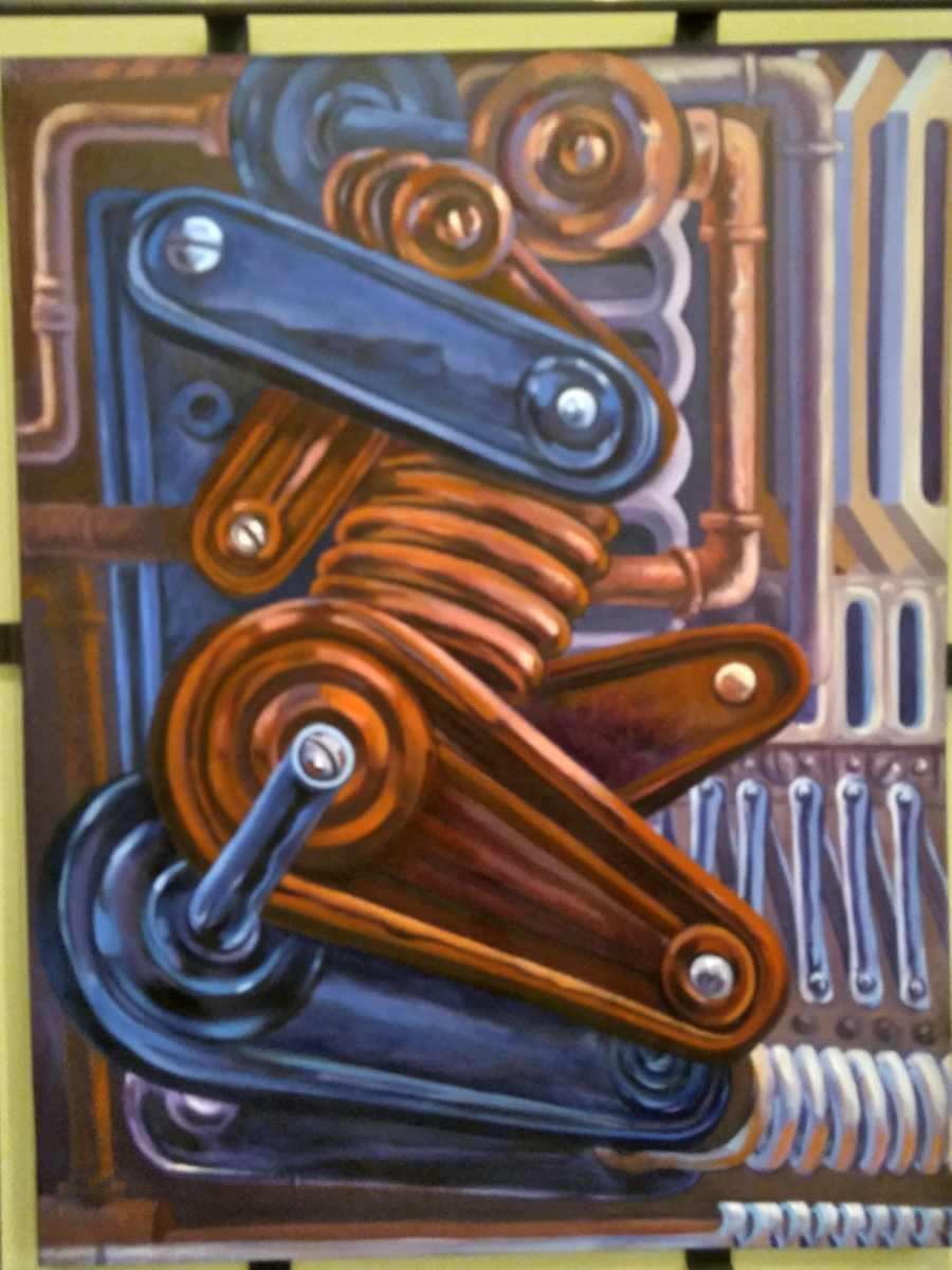 Geared Embrace by Brad Anthony Benard, Image 1.