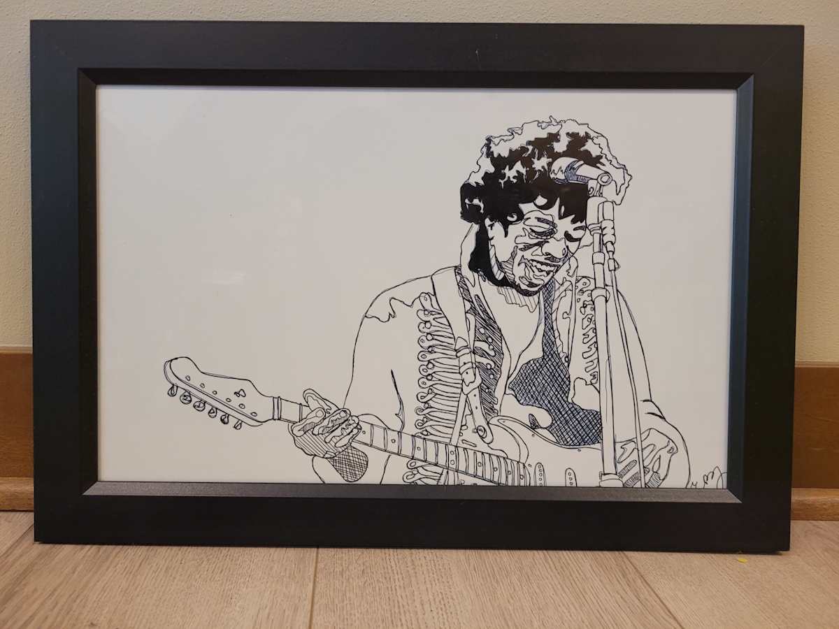 Jimmie Hendrix by Rosy Petri, Image 1.