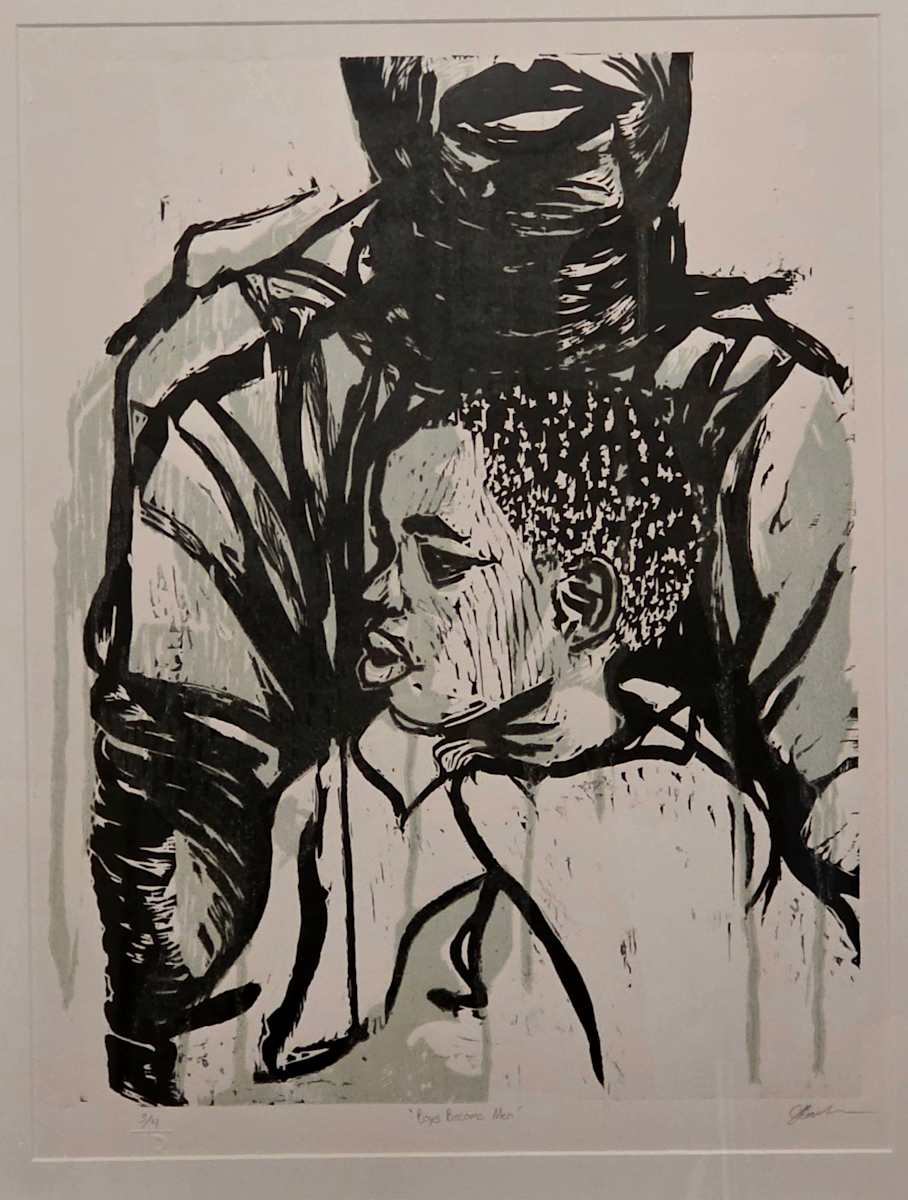 Boys Become Men (framed) by Jamaal Barber 