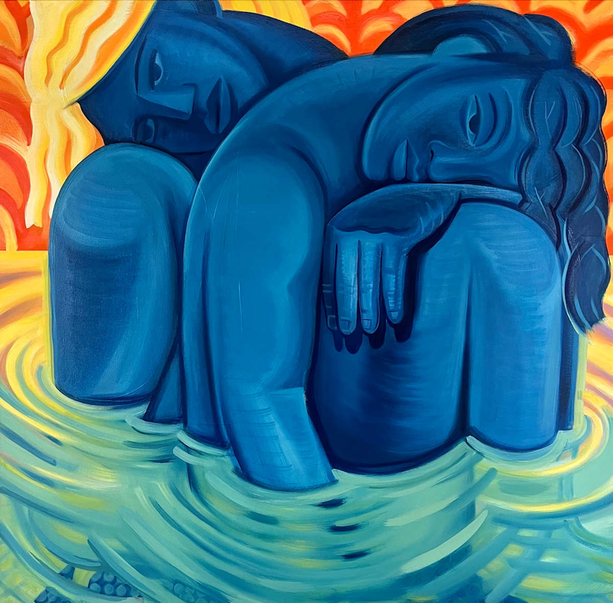 Duo Body Bather by Lyndy Bazile, Image 1.