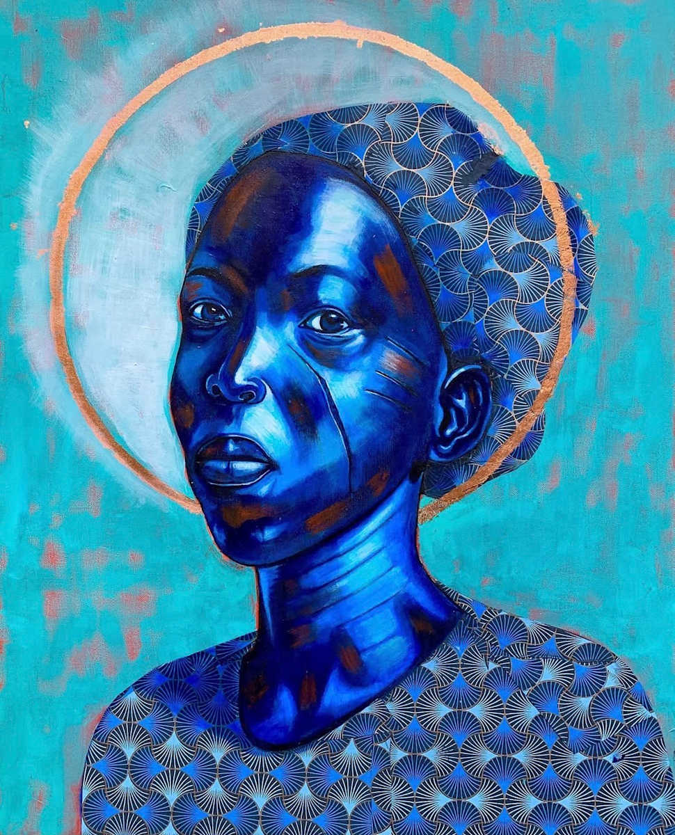 “SCAR INDIGO” by Patrick Dougher, Image 1.